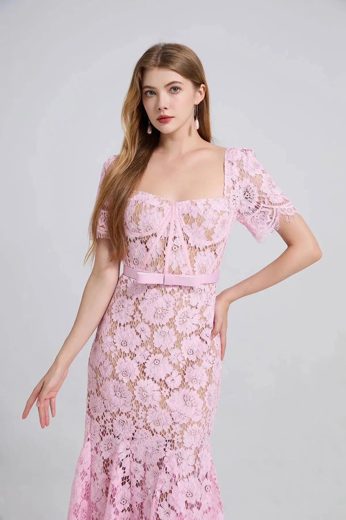 Elegant Lace Formal Dress