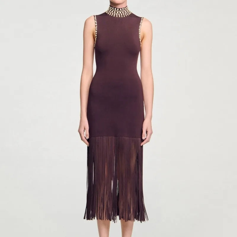 Sandro Pearl Tassel Fringe - Shellss
