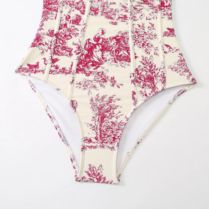 1 Dior Print Bikini Set