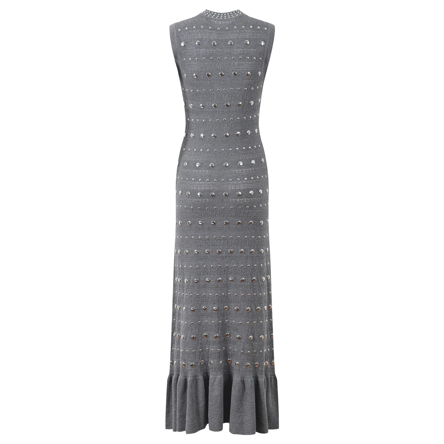 Classy Sandro Riveted Grey - Same day delivery - Shellss