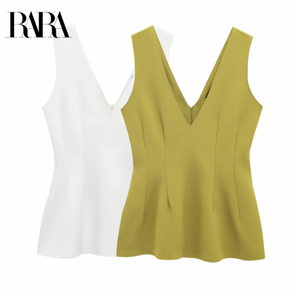 Waist highlighting top Top Brand
