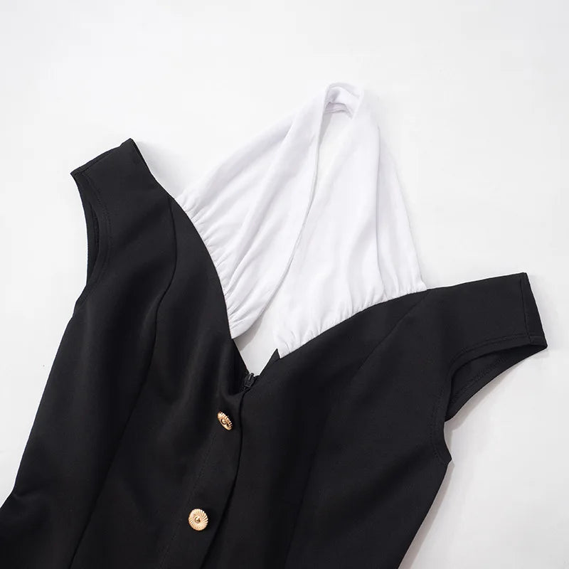 Off Shoulder Halter Party