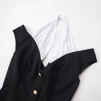 Off Shoulder Halter Party