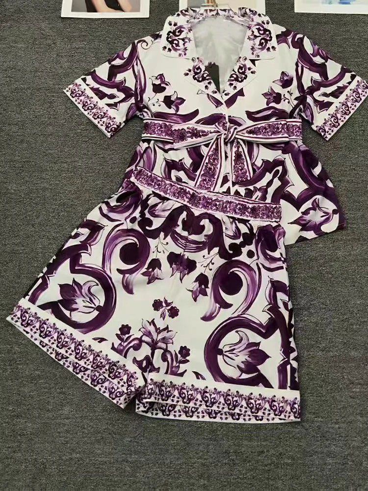 Dolce Purple Latest Set - Shellss