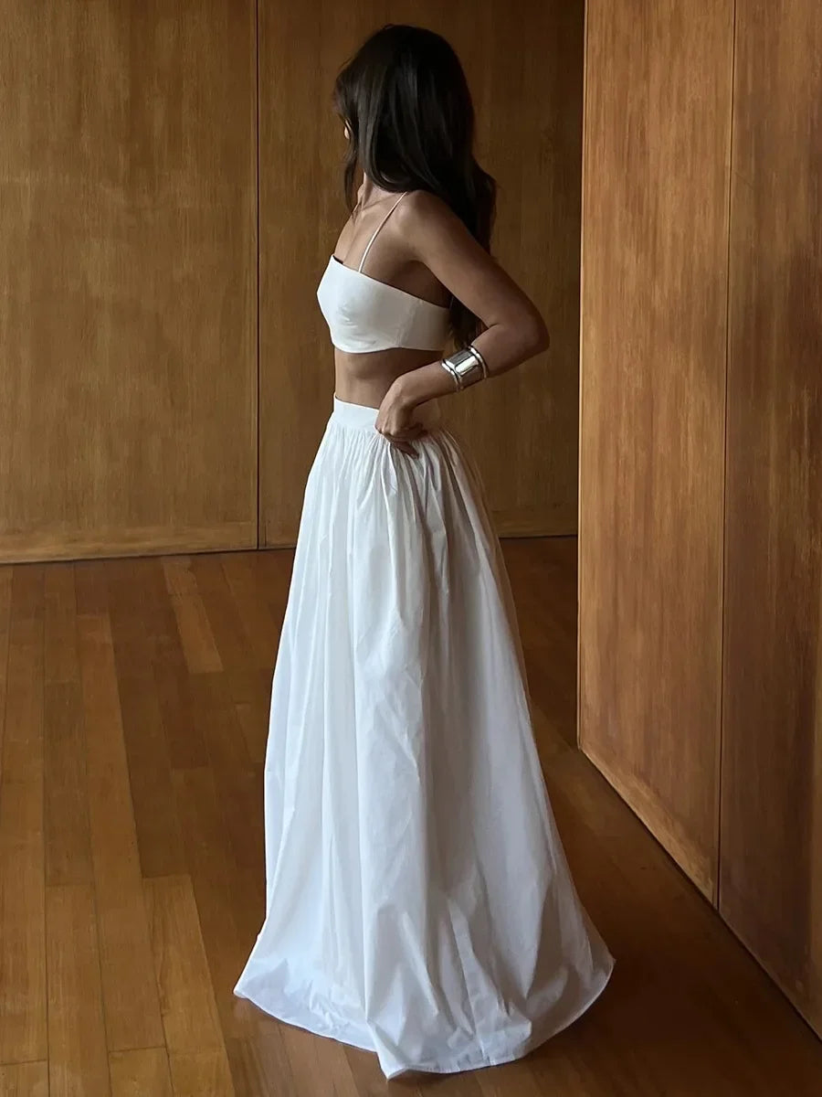 1 brown khaki white set