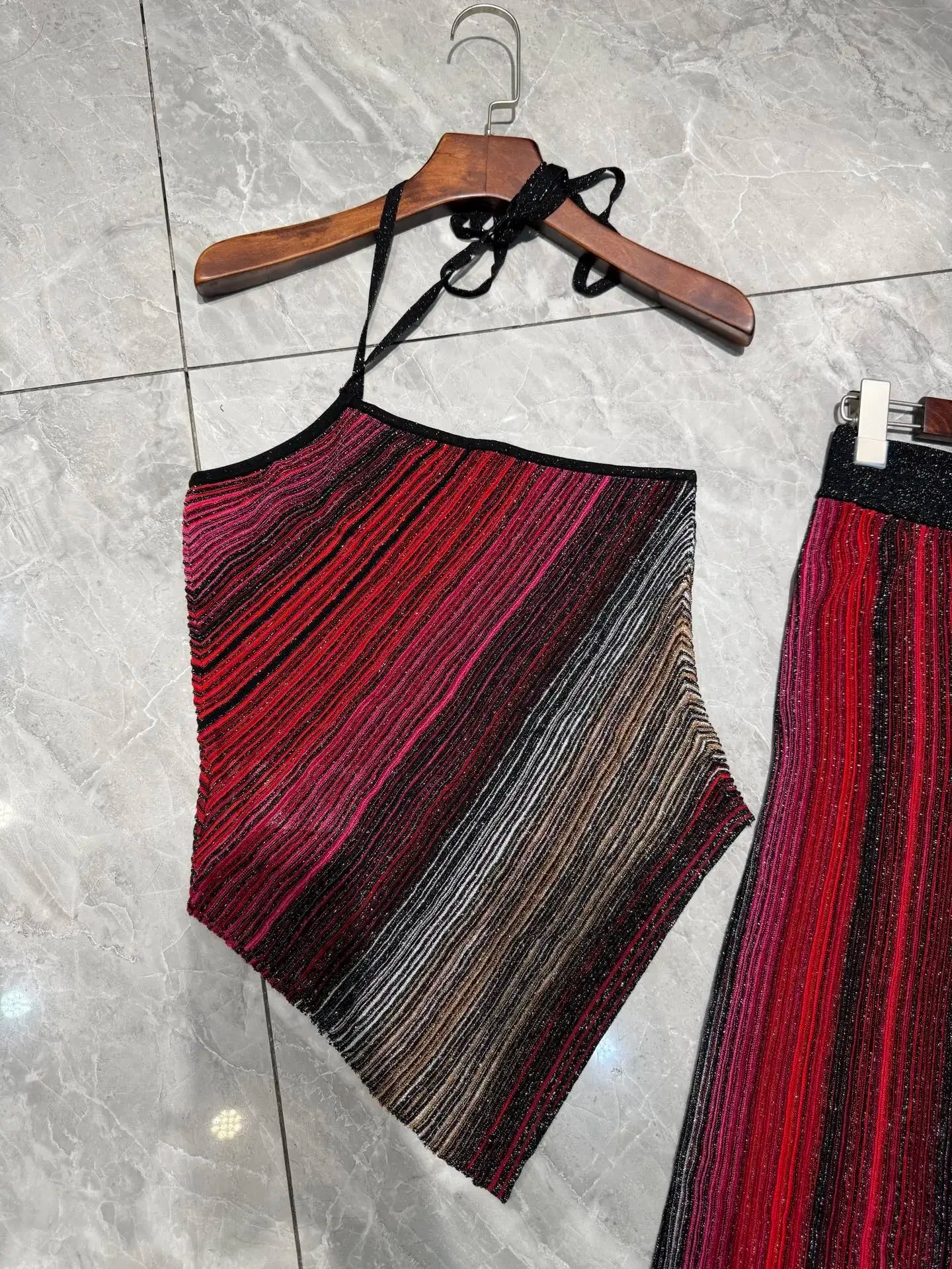 Missoni zig zag Metallic Sequined Striped