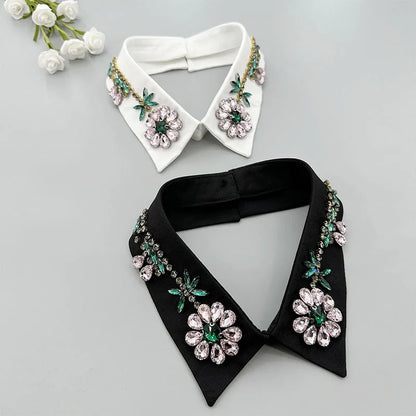 Embellished shirt collar- The royals collection
