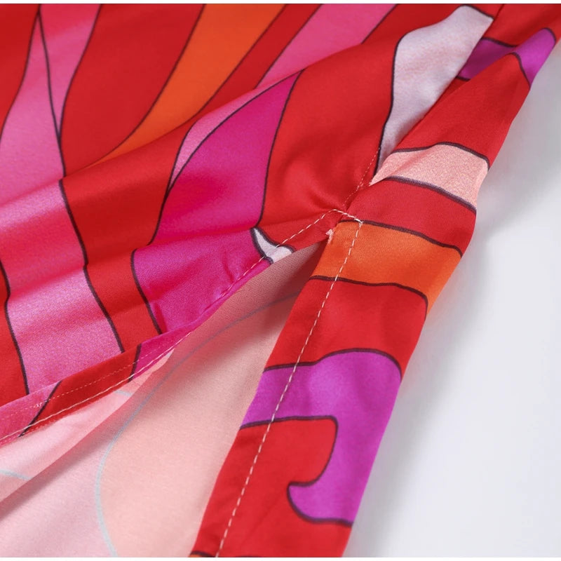 Marble Printed Skirt