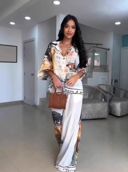2 Pieces Set  Elegant Casual Set