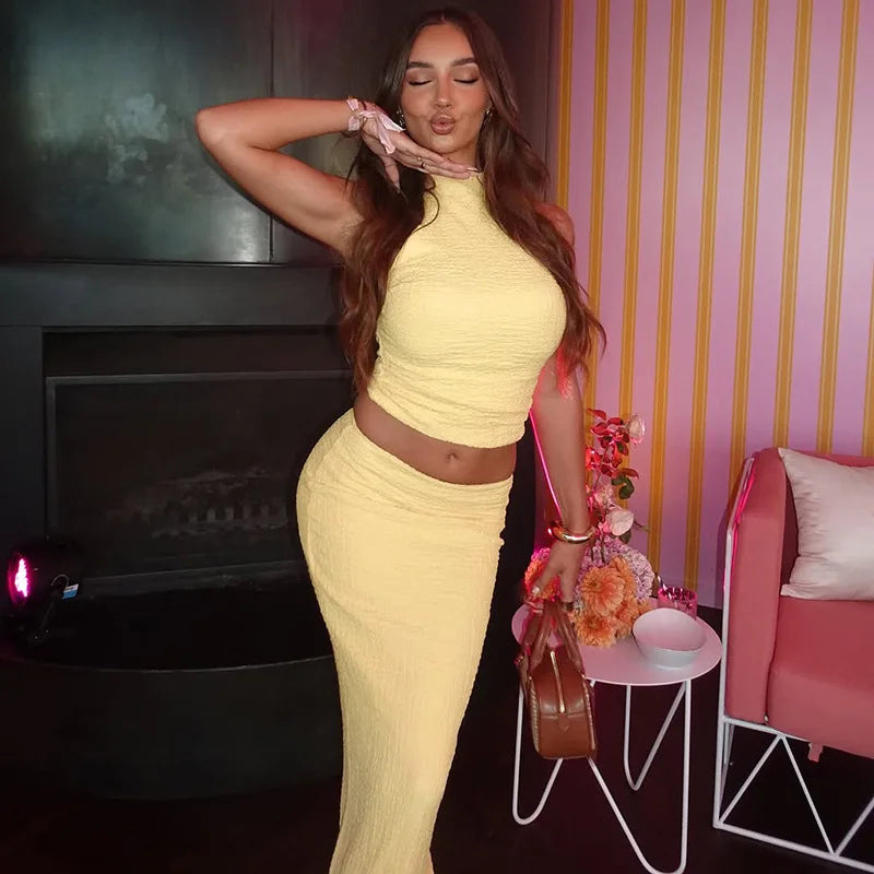 YELLOW Trending dress