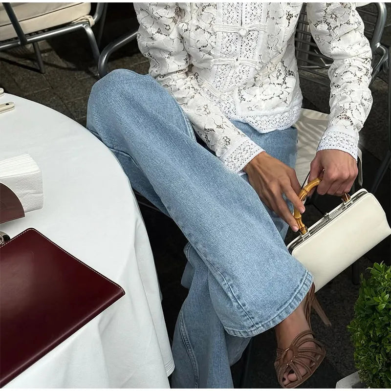 Retro Lace Top - Shellss