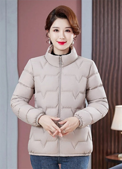 Women's Winter Parka 2025 New Casual Versatile Mom Down Cotton Jacket