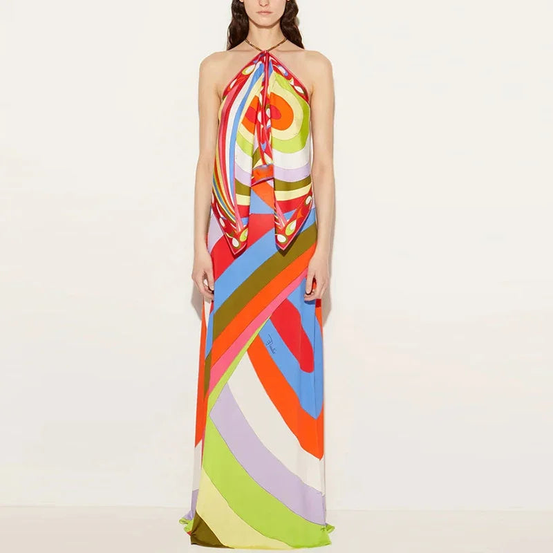 Pucci Halter Tank Tops - Shellss