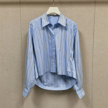 Blue Diamond Striped