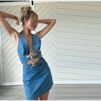 Denim Top Brand Mini