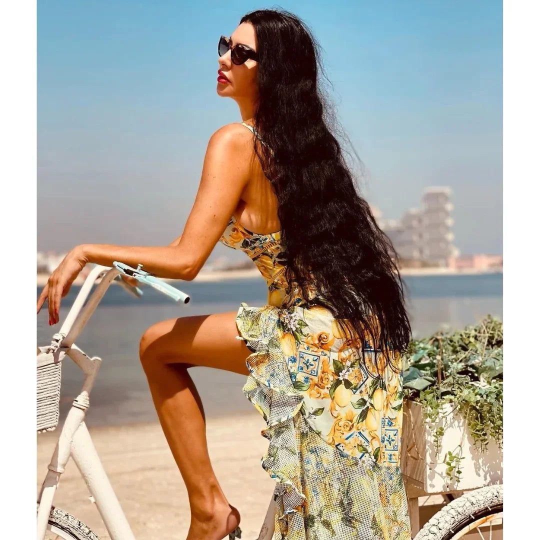 Hot Bikini Swimsuit Lemon Set