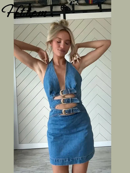 Denim Top Brand Mini