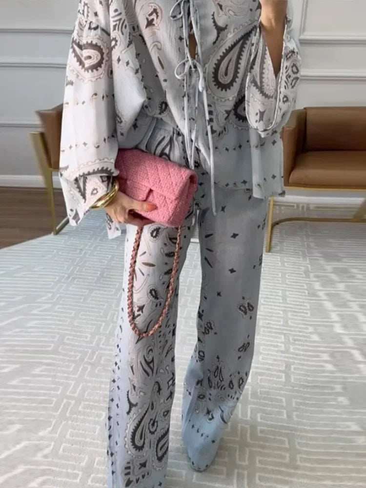 Resort Printed coord set