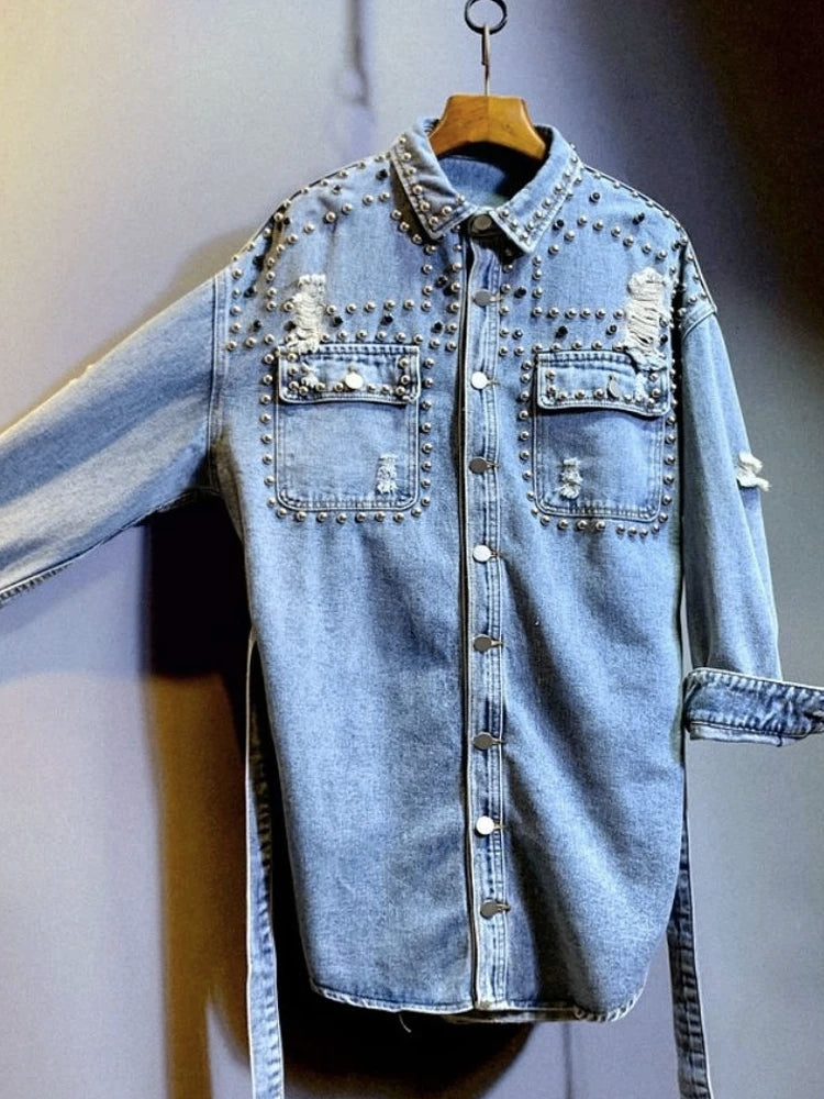 Luxury Embellishments Denim Jacket