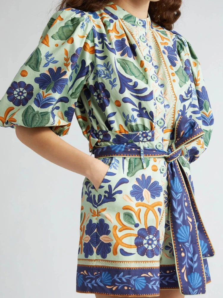 Farmrio Romper Dress