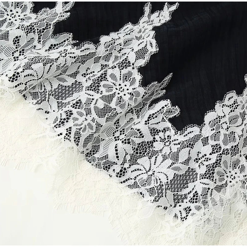 Zara Lace Set Navy Blue