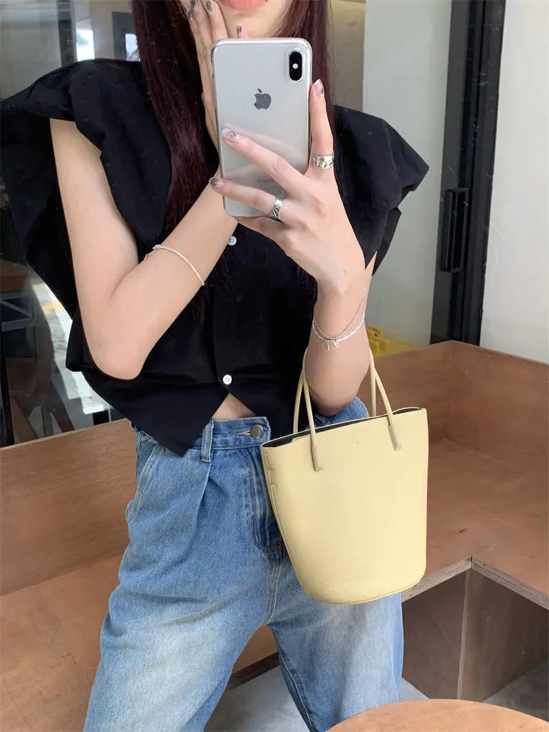 Vintage broad shoulder Crop Top CH