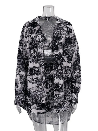 3 pieces print set