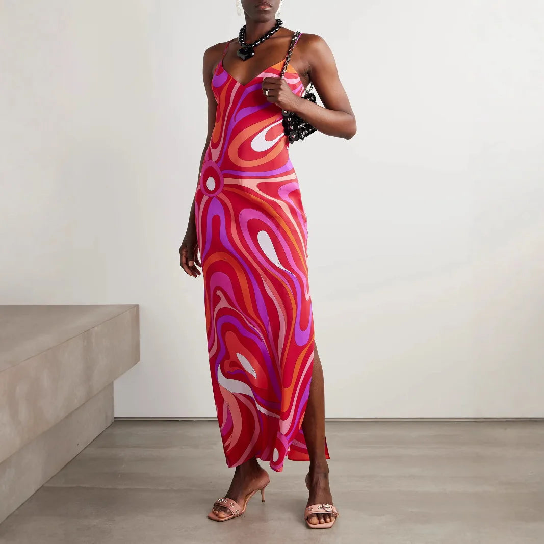 Pucci vibes long dress