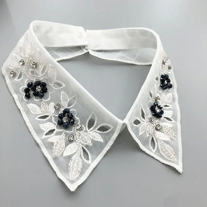 Embellished shirt collar- The royals collection