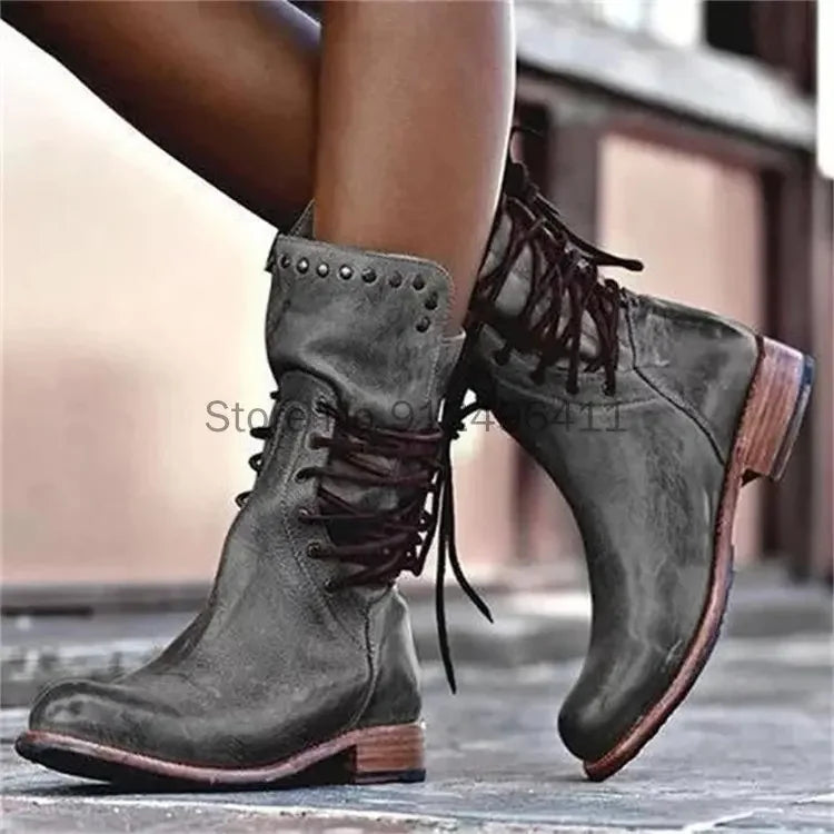 Women Medieval Retro Female Warrior Soldier Knight Armor Shoes