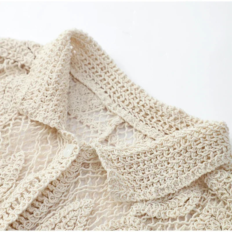 Knitted Skirt 2 Pieces Set