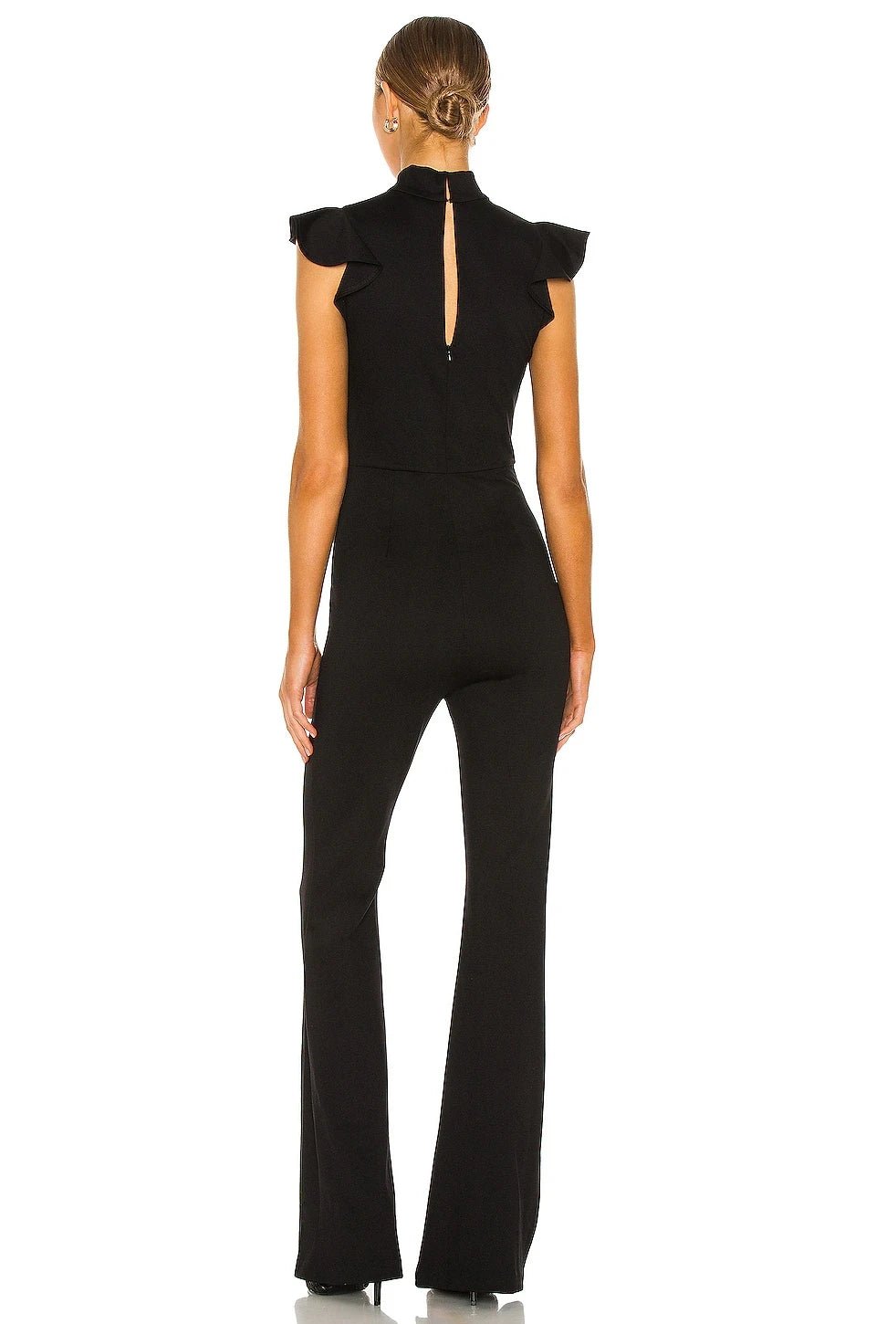 Rüschen Jumpsuit Elegant Sexy Outfits Club Promi