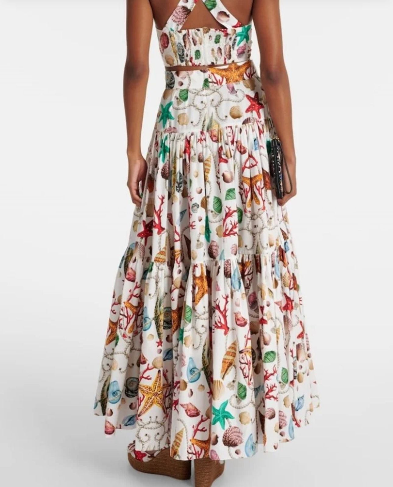 Dolce Latest Capri skirt set