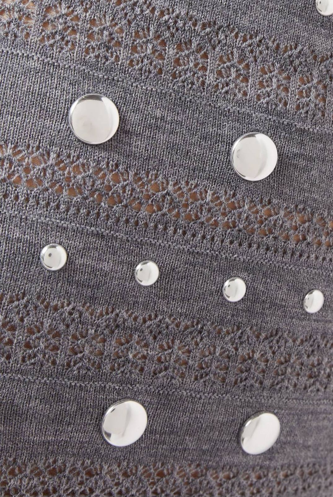 Classy Sandro Riveted Grey - Same day delivery - Shellss