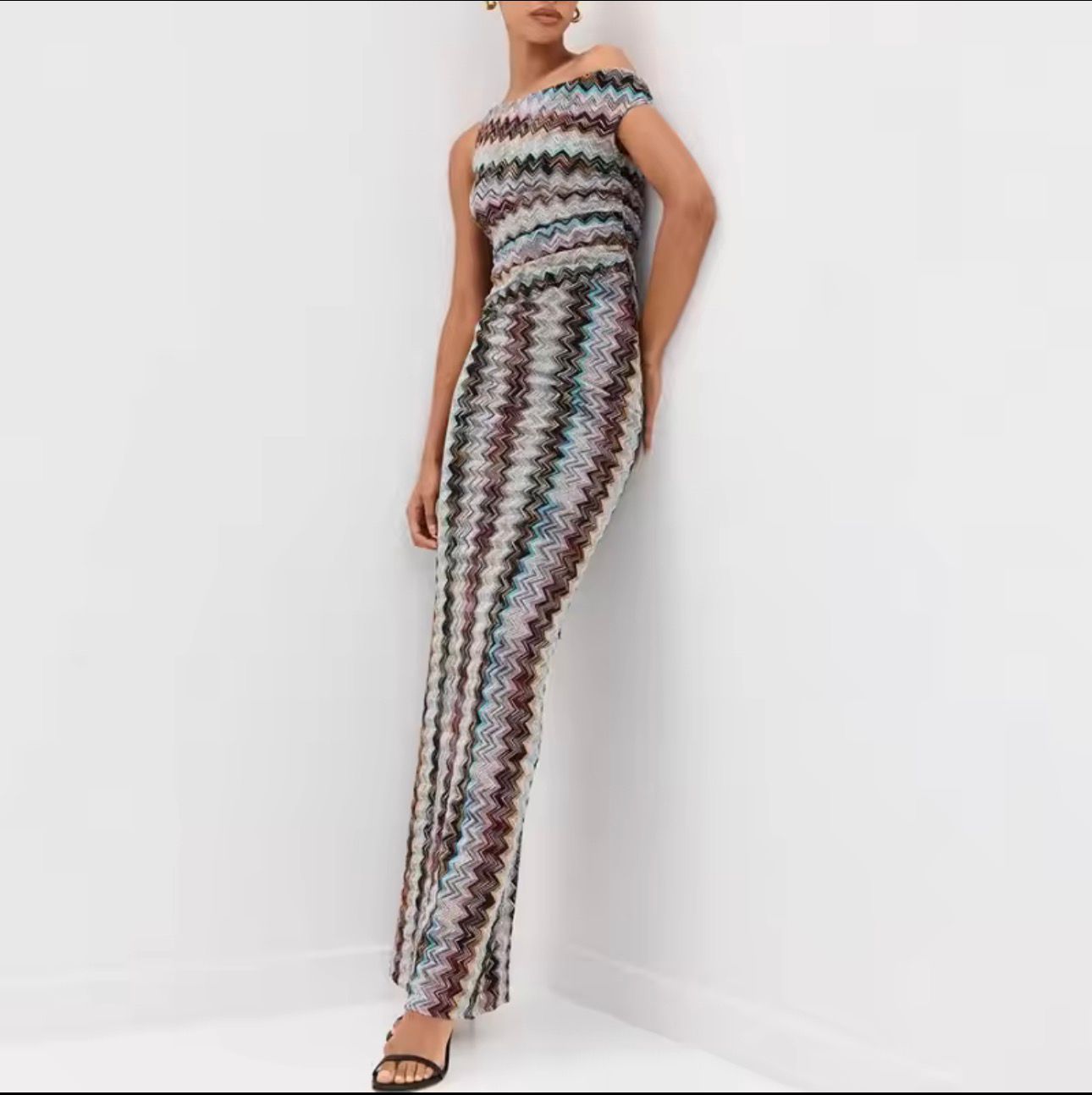 HIgh end Yacht dress Zizgzag Missoni - Shellss