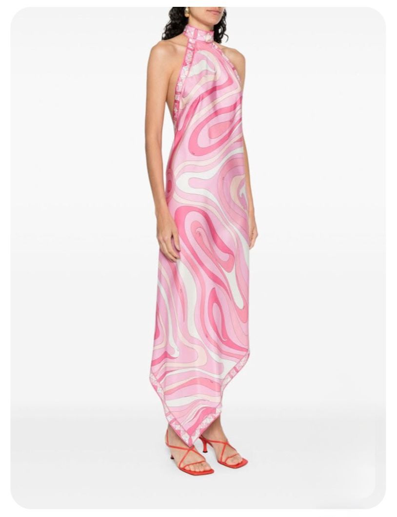 Pucci Silk Elegant Backless