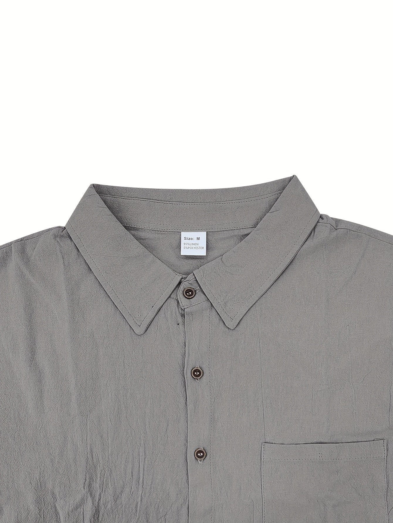 Summer Linen Shirt & Shorts Set Breathable