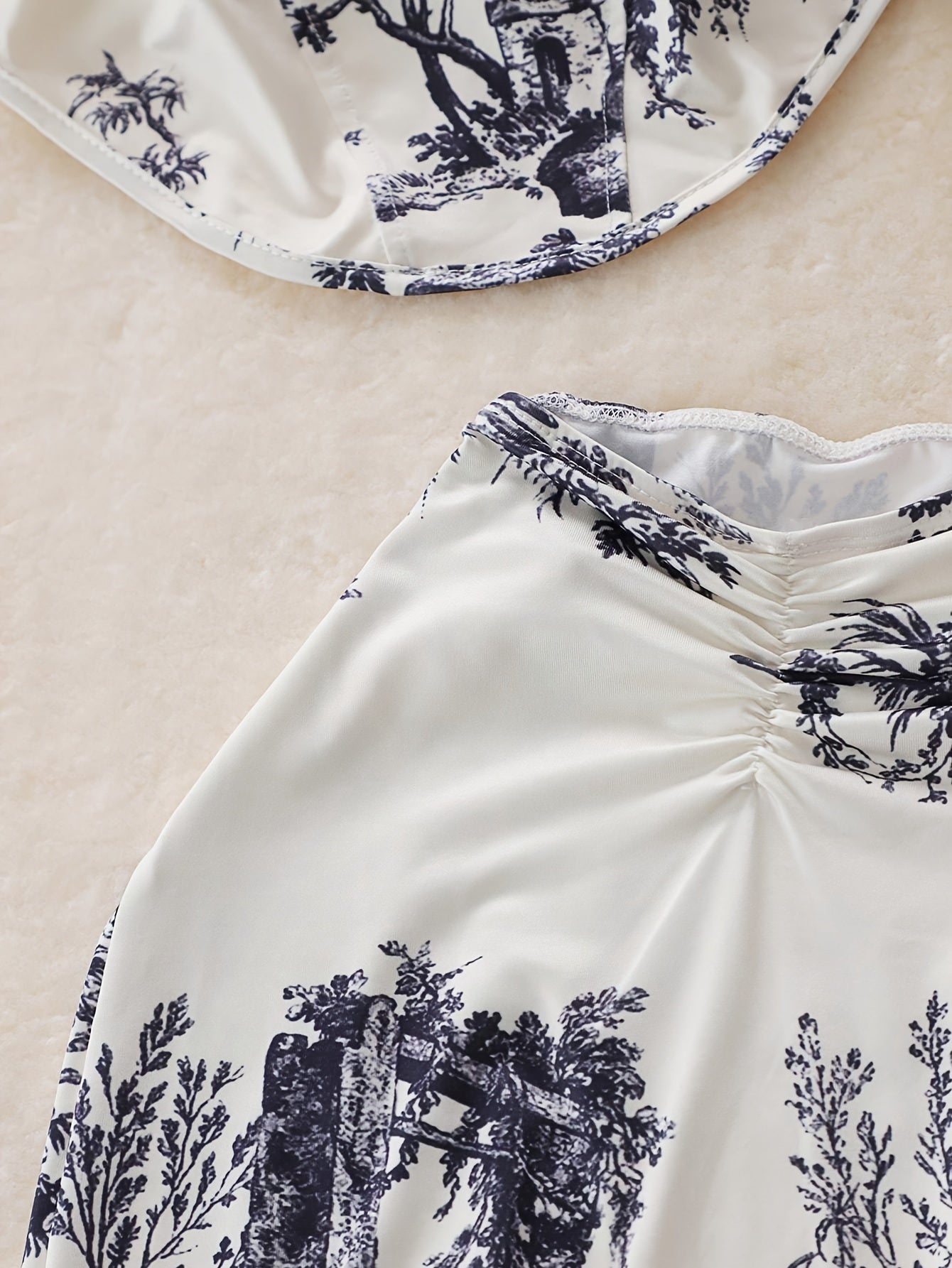 Dior print Skirt set