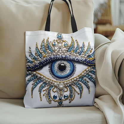 Stylish Evil Eye Pattern Handbag