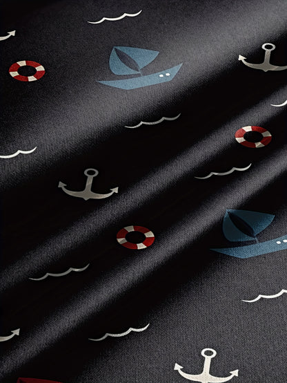 Men's Casual Quick-Dry Swim Trunks with Pockets