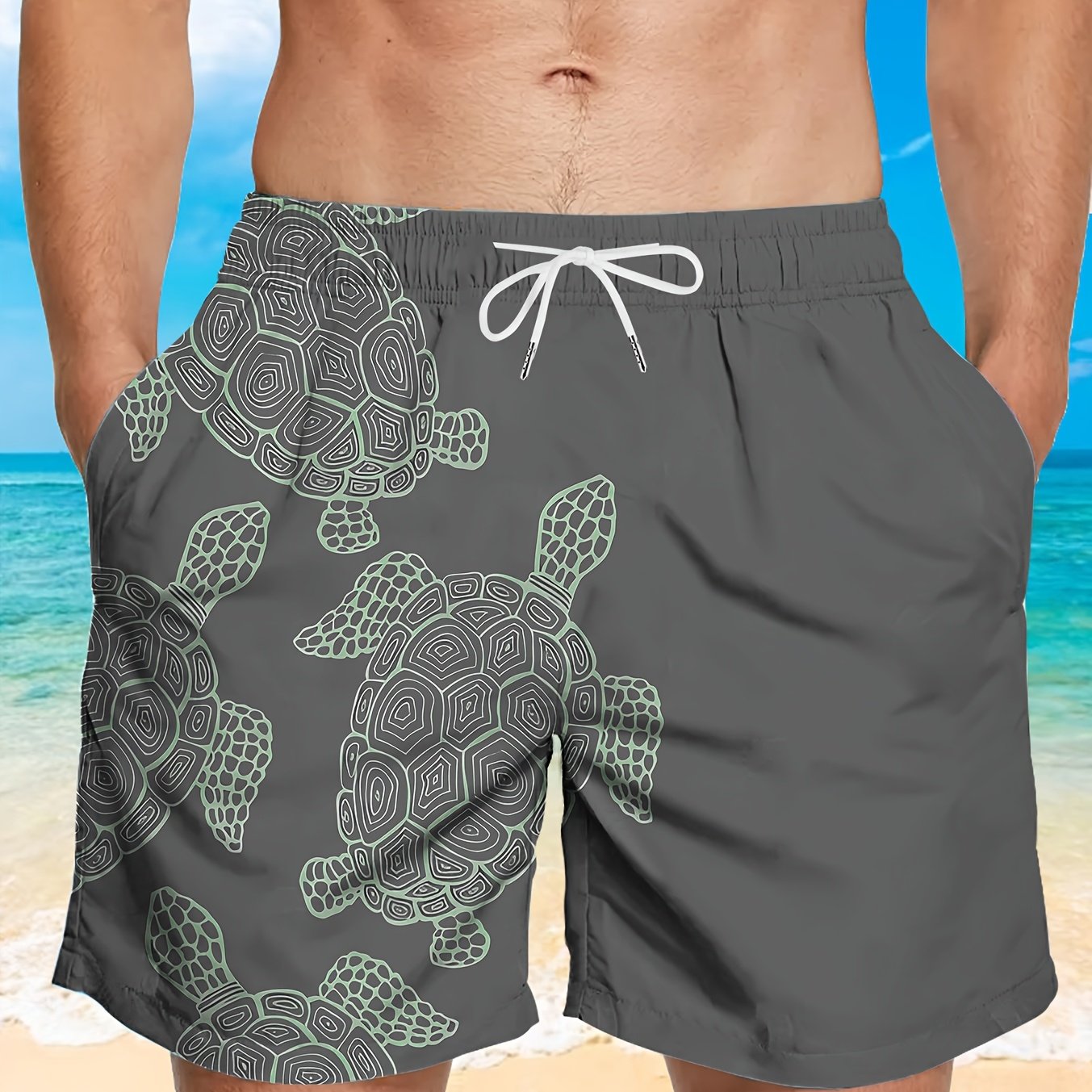 Cool Wind Men's Beach Shorts