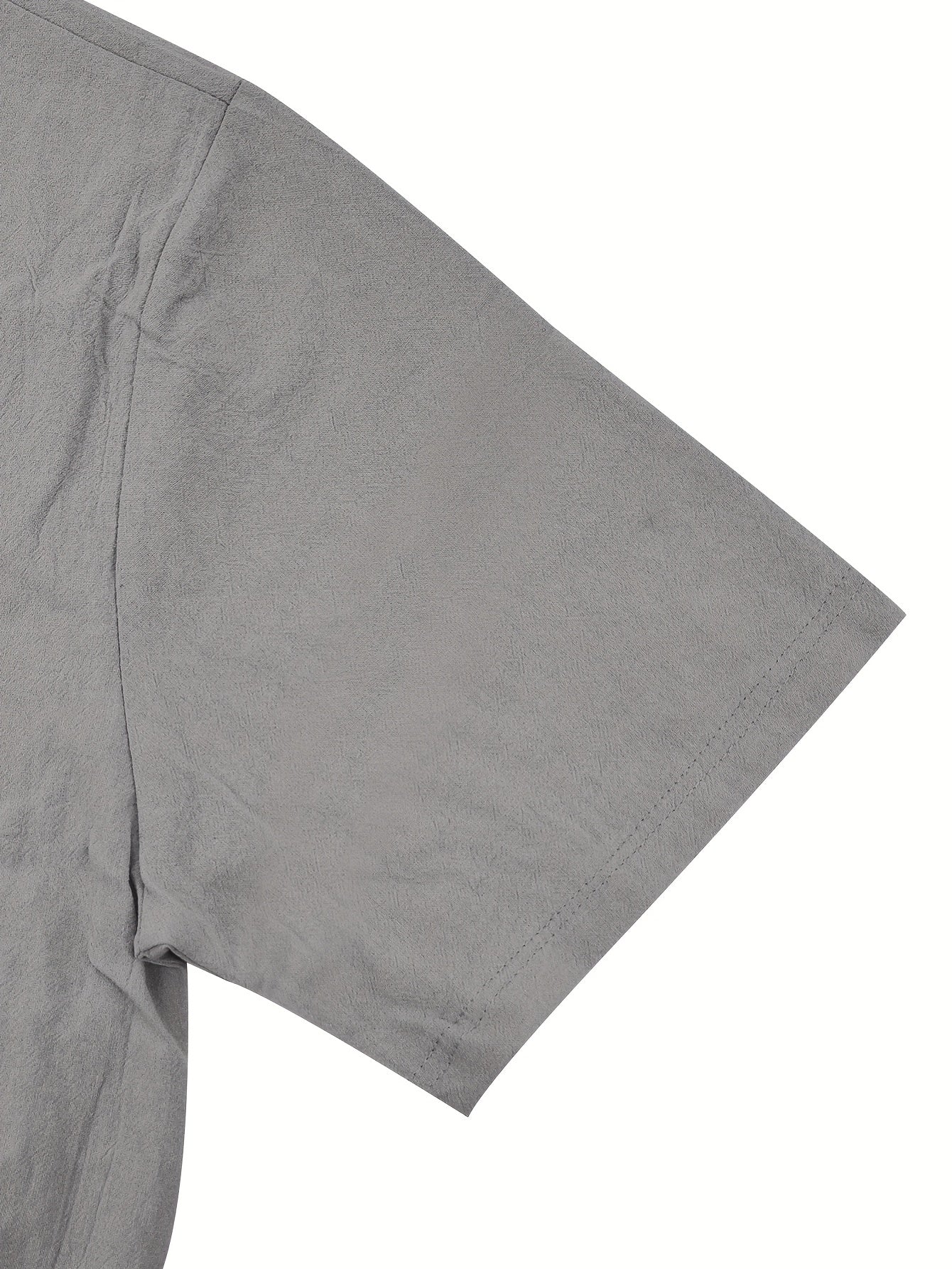 Summer Linen Shirt & Shorts Set Breathable