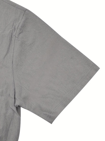 Summer Linen Shirt & Shorts Set Breathable
