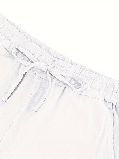 Cool Summer Men's Loose Casual Linen Breathable Set