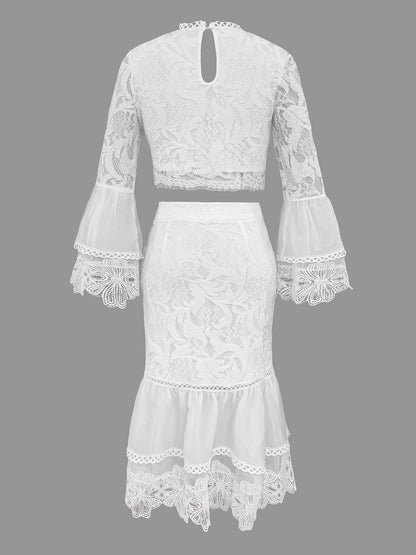 1 Gorgeous Lace Skirt Set