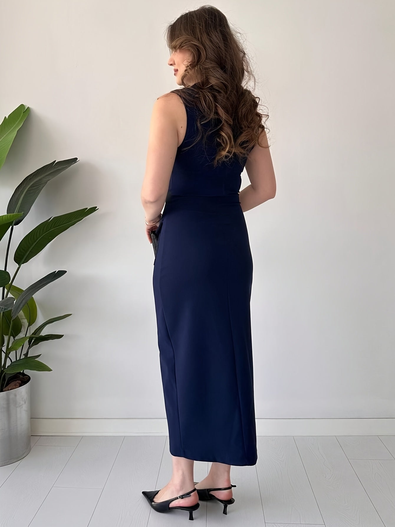 Elegant Waist Belt & Buttons