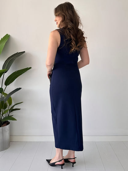 Elegant Waist Belt & Buttons