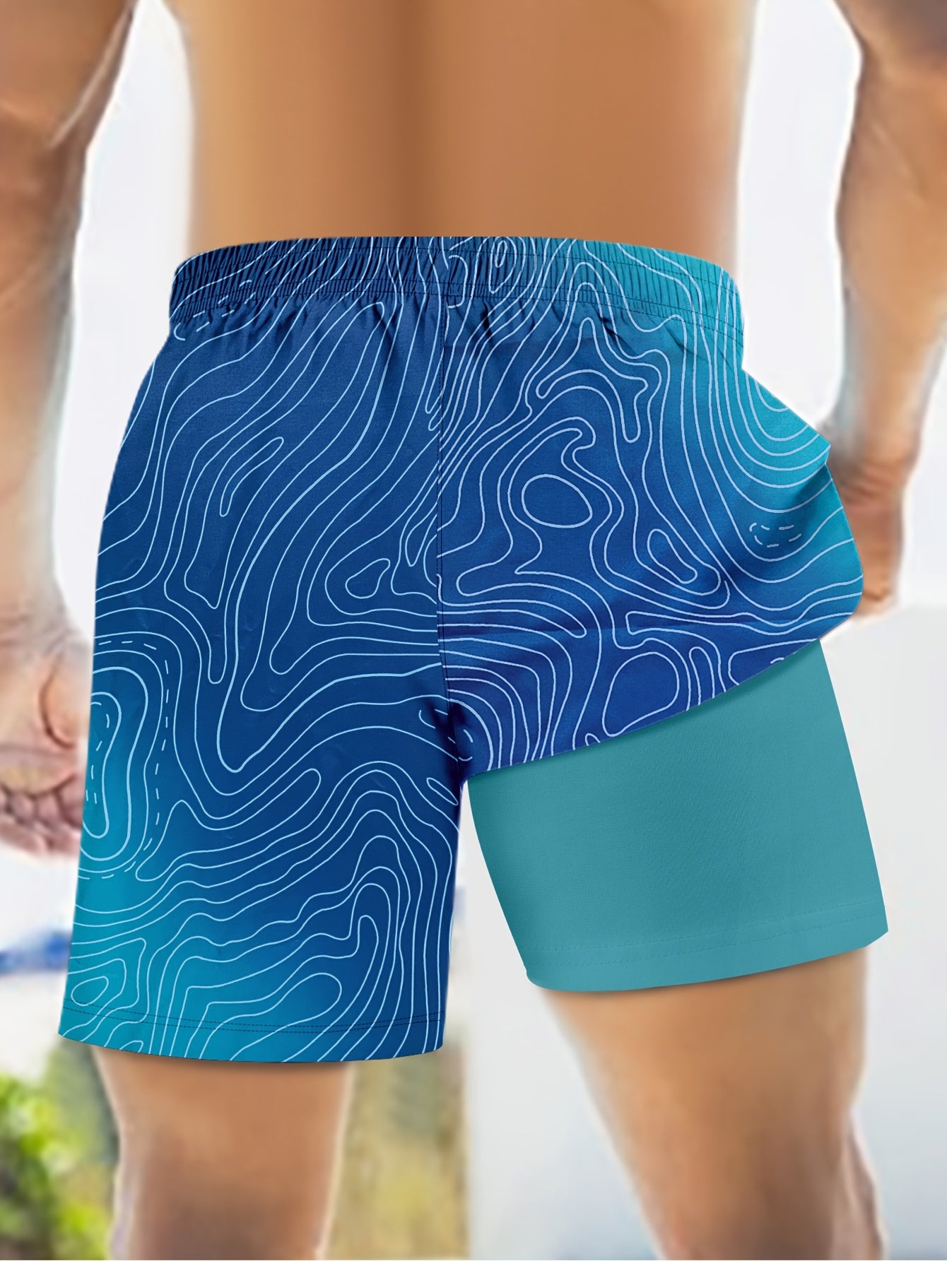 Men's Quick-Dry Swim Trunks