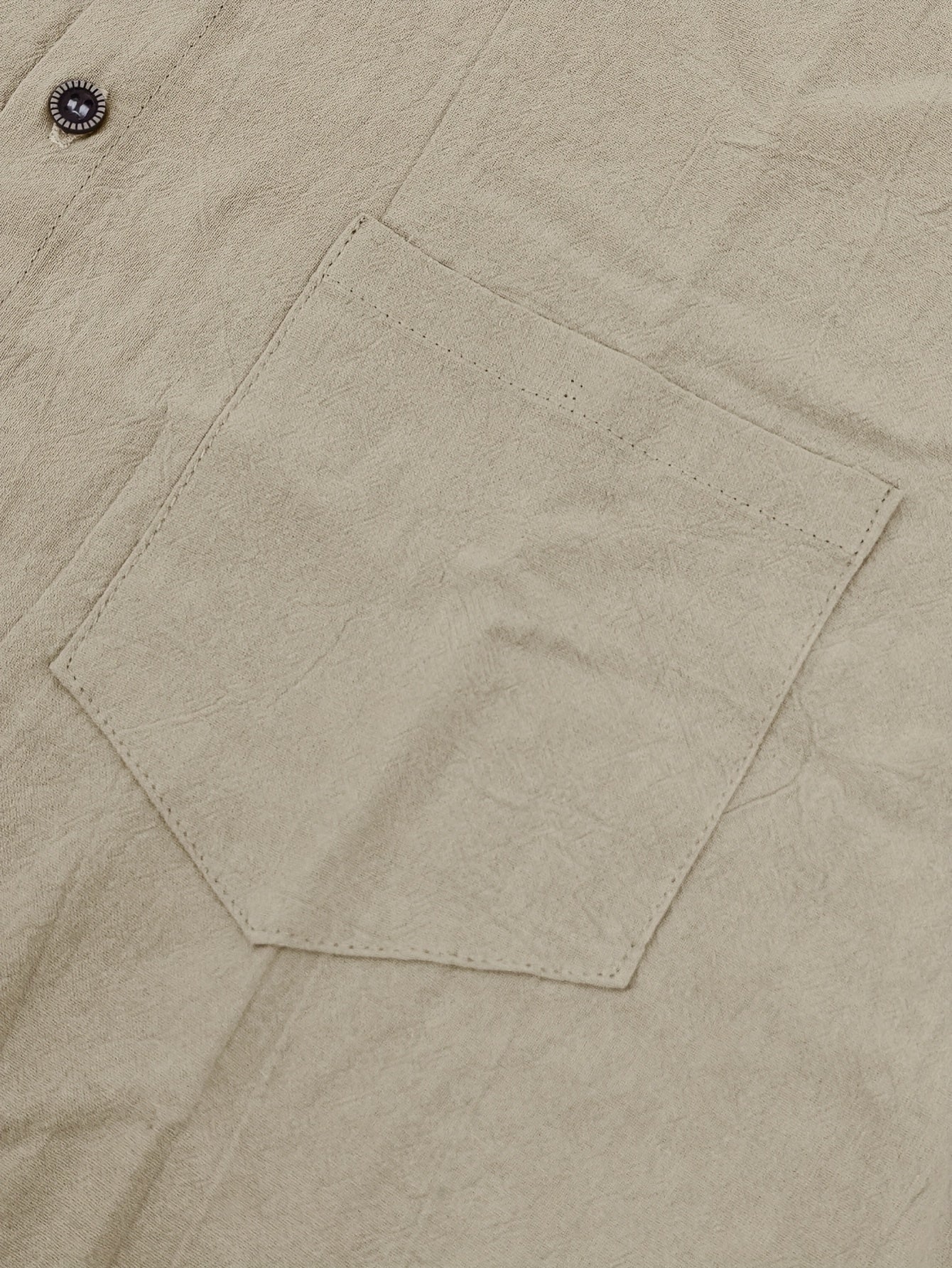 Summer Linen Shirt & Shorts Set Breathable