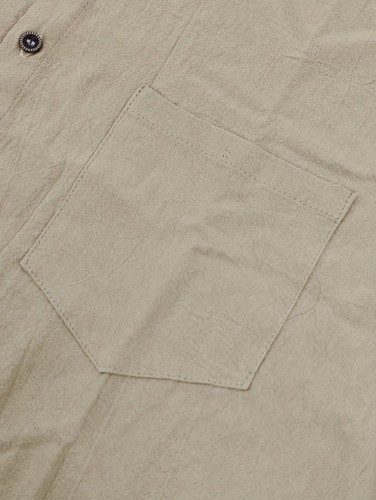 Summer Linen Shirt & Shorts Set Breathable